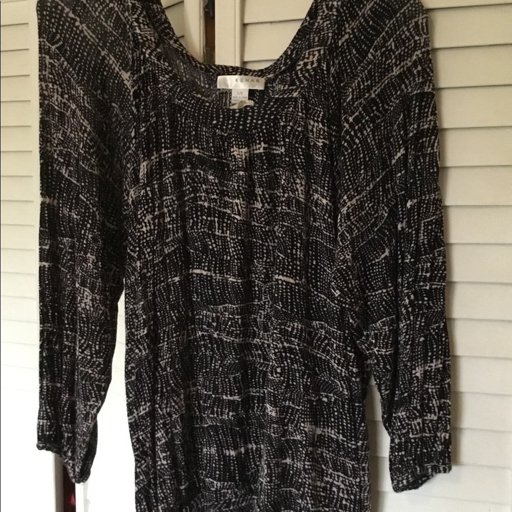 Price reduced! Lenar Nordstrom Black and White Top